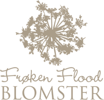 Logo Frøken Flood Blomster AS